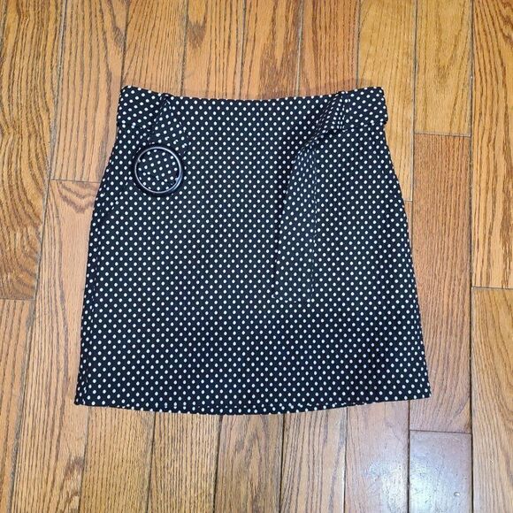 Forever 21 Women's Polka Dot Pencil Skirt - Picture 1 of 3